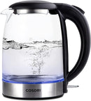 COSORI Electric Kettle, Tea Kettle Pot, 1.7L/1500W, Stainless Steel Inner Lid & Filter, Hot Water Kettle Teapot Boiler & Heater, Automatic Shut Off, BPA-Free, Black-OPEN BOX
