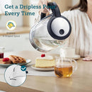 COSORI Electric Kettle, Tea Kettle Pot, 1.7L/1500W, Stainless Steel Inner Lid & Filter, Hot Water Kettle Teapot Boiler & Heater, Automatic Shut Off, BPA-Free, Black-OPEN BOX