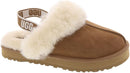 UGG Unisex-Child Funkette Slipper, Chestnut