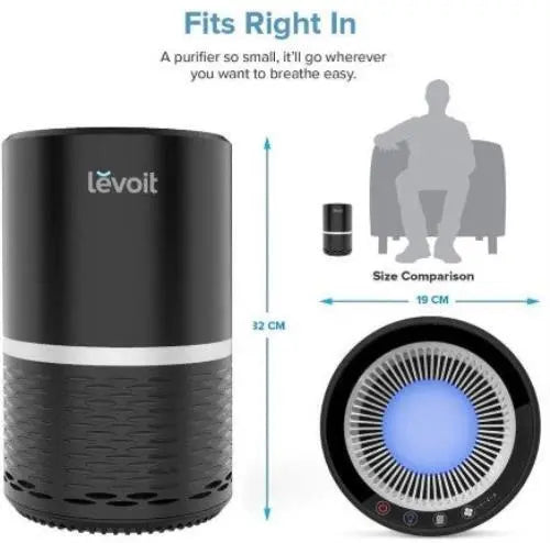 Levoit Air Purifier (2-Pack) Model: LV-H132 Black - Brand New