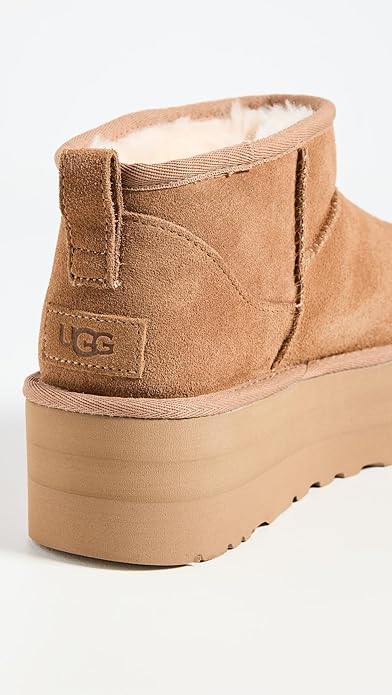 UGG Women's Classic Ultra Mini Platform Boot, Chestnut