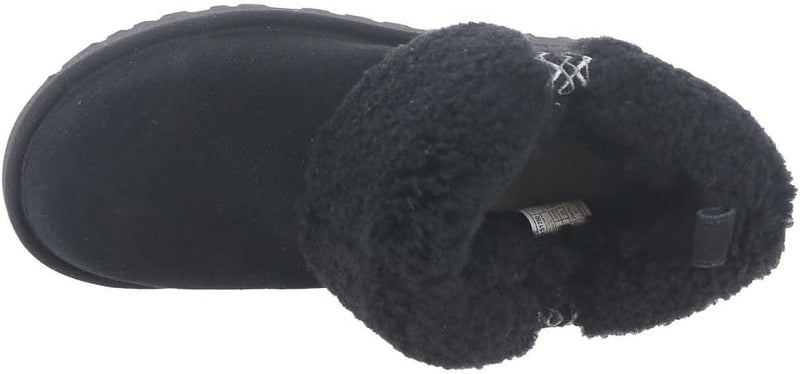 UGG Women's Ultra Mini Braid Boot, Black